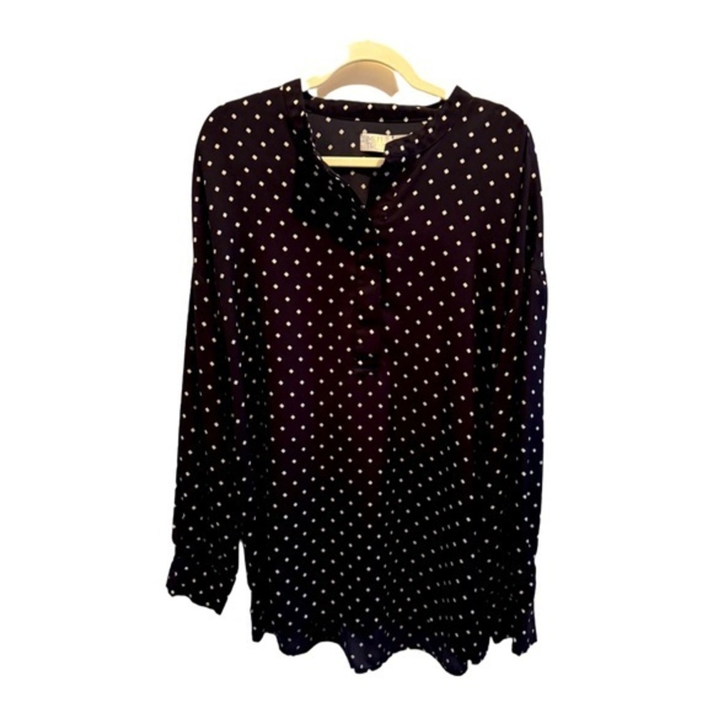 Polka Dot Blouse – Size L (12–14)